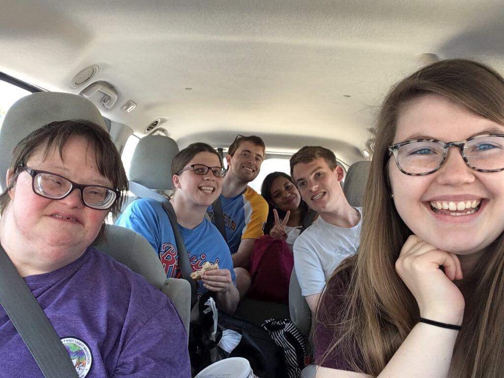 L'Arche members and volunteers travel to St.Louis